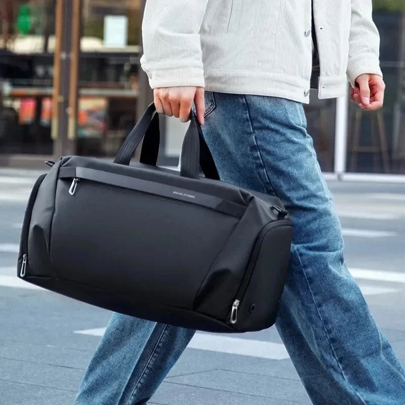 Mark Ryden  One Shoulder Cross Body Travel Bag Luggage Bag High-Capacity Sports Fitness Bag Fashion