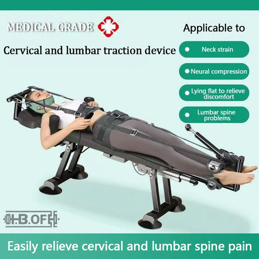 Electric Spine Bed, Electric Stretching Fitness Bed, Rehabilitation Trainer, Height Increase Traction Device, Inversion Machine