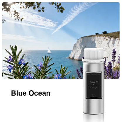 100ml Aluminum Bottle Essential Oil Car Aromatherapy Machine Essential Oil Supplement Suitable For Home Aromatherapy Machine