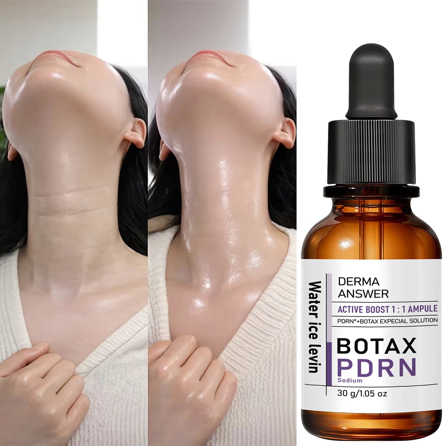 Hyaluronic Acid & Vitamin C Face Oil with Niacinamide - Moisturizing Firming Brightening Ampoule Facial Oil for All Skin Types