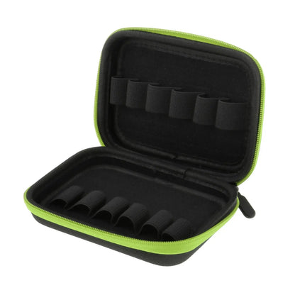 12 Slots Travel Essentials Oil Roller Bottles Case for 10ML Aromatherapy Storage Organizer Makeup Storage Carrying Organizadores