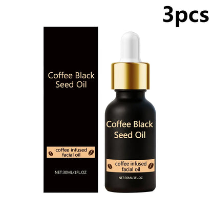 Coffee Black Seed Oil Deep Hydration Face Rejuvenation Soft Smooth Skin Barrier Repair Improve Dryness Anti-Wrinkle Facial Oil