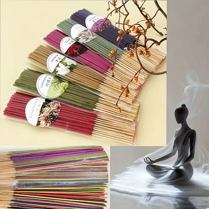 6-Set Meditation Incense Collection, High Quality Long Lasting for Yoga, Space Cleansing & The Perfect Gift, Lavender Jasmine