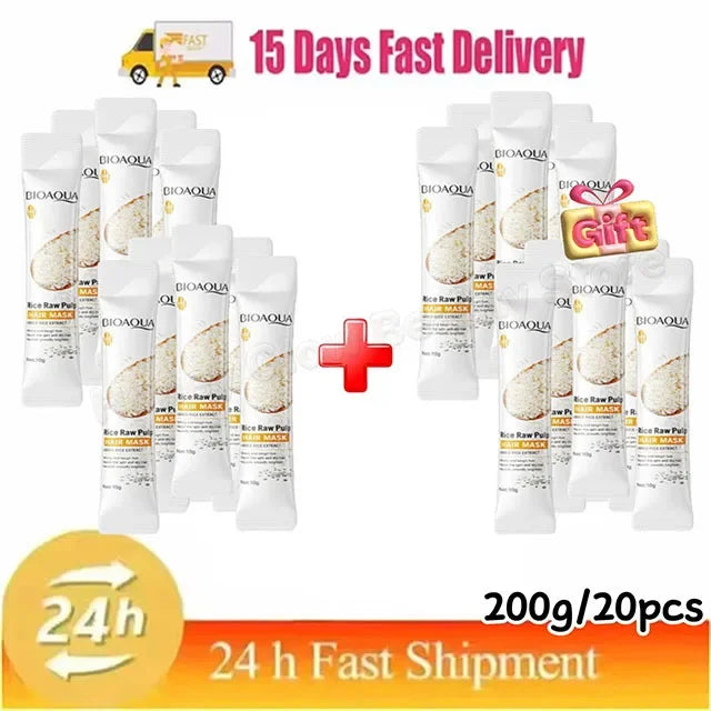 Magical Keratin Hair Mask 5 Seconds Repair Damaged Frizzy Hair Soft Smooth Shiny Rice Nutrition Moisturizing Nourish Hair Care