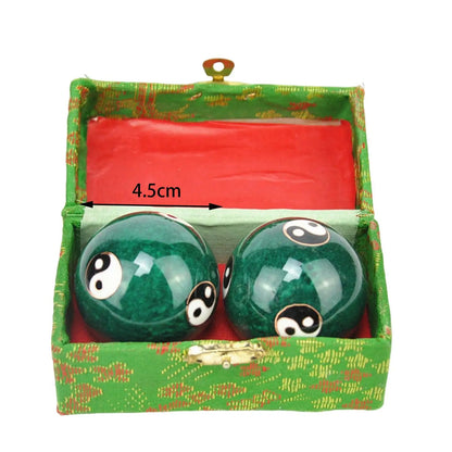 2piece Chinese Health Balls Relieve Fatigue And Promote Well-being Relaxation Baoding Balls