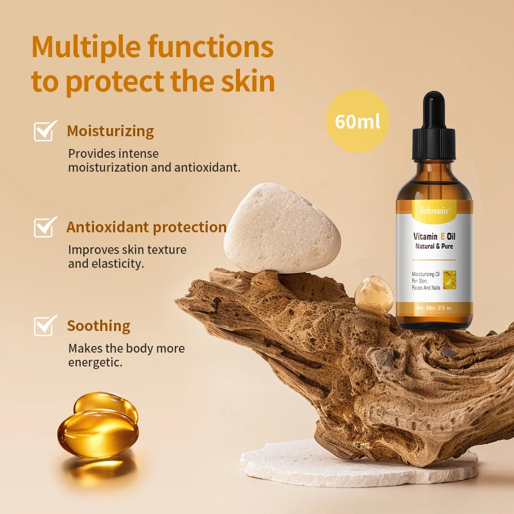 Vitamin E Face Oil Skin Care Deep Repairing Anti Wrinkles Whitening Face Enhance Skin Elasticity Facial Care Essencial Oil