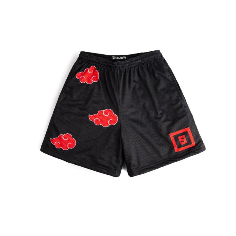 Anime Shorts Men Devil Fruit Manga Sports Shorts to Gym Fitness 3D Print Bermuda Masculina Quick Dry Mesh Oversized Board Shorts