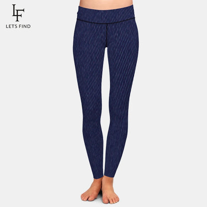 LETSFIND New Arrival Women Leggings High Waist Sexy Women Pants 3D Red Glitter Texture Print Fitness Slim Girls Stretch Leggings