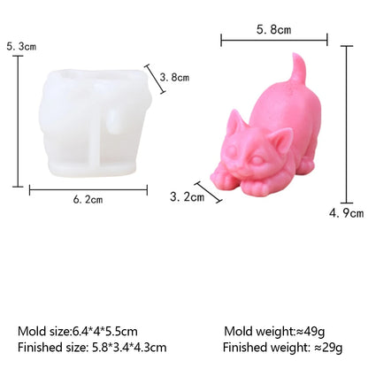 Easter Bunny Shape Molds Adorable Easter Bunny Aromatherapy Plaster Mold Smiling Rabbit Silicone Candle Molds