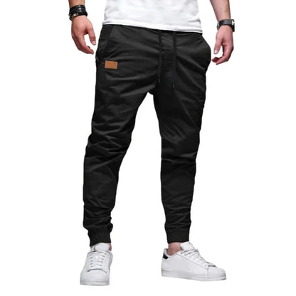 Men Casual Cargo Pants Elastic Sport Jogging Sweatpants Breathable Gym Running Trousers Fitness Joggers Man Clothing Streetwear