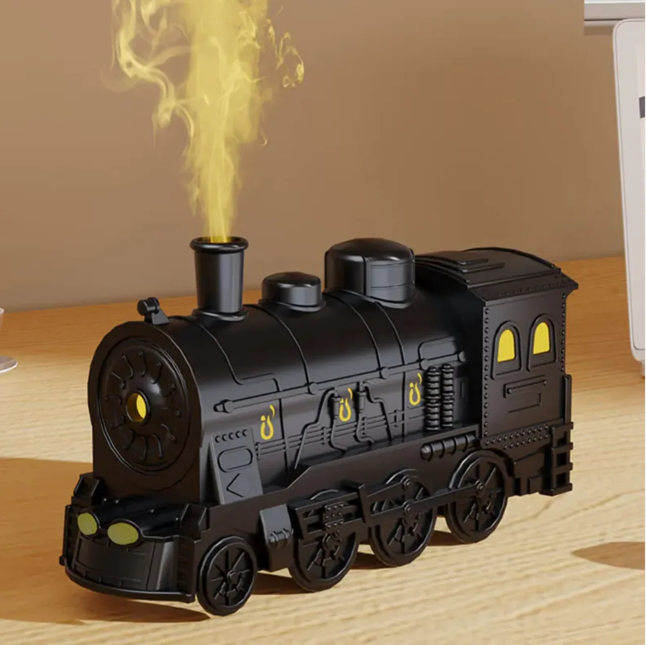 Train Air Humidifier Ultrasonic Aromatherapy Diffusers Mist Maker Fragrance Essential Oil Aroma Difusor Remote Control Lighting