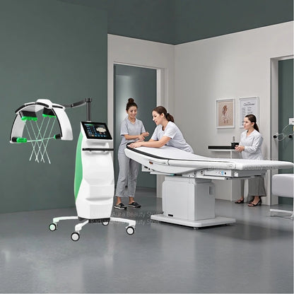 2026 Newest 10D Emerald Laser Painless 532nm green and red light Fat Weight Loss Body Shaping Slimming