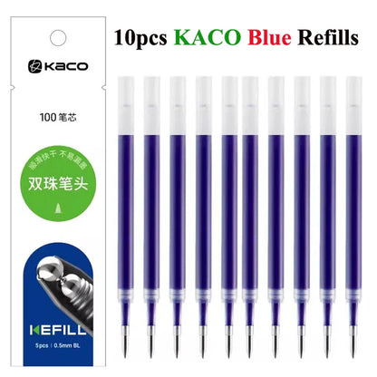 KACO Cute Pink SAKURA Gel Ink Pen Set,0.5mm Smooth Writing Sinature Pens Girls Box Gift for School Office Journaling