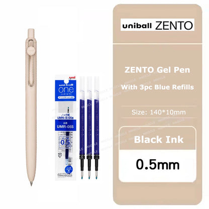 New Uniball Gel Ink Pen 0.5/0.38mm Multiple Colors Rod Smudge-Proof Fine Writing Without Fatigue Notes Journaling Drawing Tools