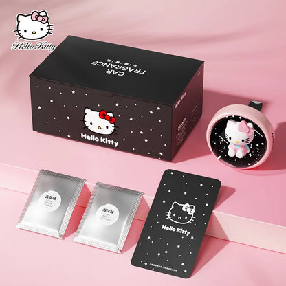 Sanrio Car Aromatherapy Ornaments Atmosphere Light Air Outlet Night Light Cartoon Hello Kitty Car Interior Accessories Gift