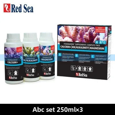 RedSea Coral Reef Essential Elements-Calcium Magnesium KH Strontium Iron Supplement for SPS/LPS-Aquarium Trace Minerals Additive