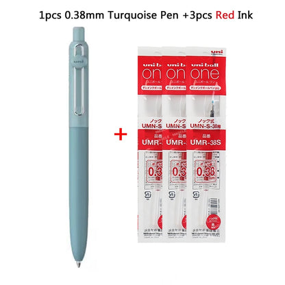 New Uniball Gel Ink Pen 0.5/0.38mm Multiple Colors Rod Smudge-Proof Fine Writing Without Fatigue Notes Journaling Drawing Tools