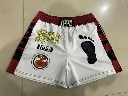 Custom Shorts Men Women Mesh Quick Dry Casual IPPO Gym Shorts Oversized Fitness Workout Running Summer Short