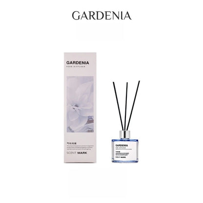 50ML Reed Diffuser Sets Lotus Jasmine Rose Oil Flameless Scent Diffuser Home Fragrance Car Air Freshener Sticks Aromatherapy