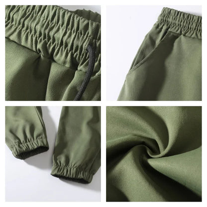 Men Casual Cargo Pants Elastic Sport Jogging Sweatpants Breathable Gym Running Trousers Fitness Joggers Man Clothing Streetwear