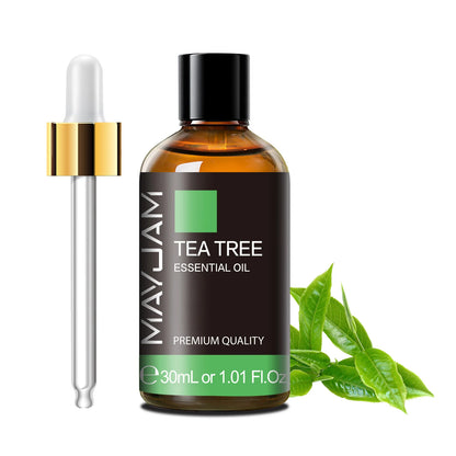 MAYJAM Aromatherapy Essential Oil 30ml Chamomile Lavender Mint Turmeric Lemon Eucalyptus Juniper Basil Fragrance for Diffuser