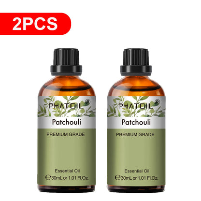 PHATOIL Reed Diffuser Essential Oil For Aromatherapy-30ml Lavender Lemon Eucalyptus Sweet Orange Sandalwood Aroma Essential Oils