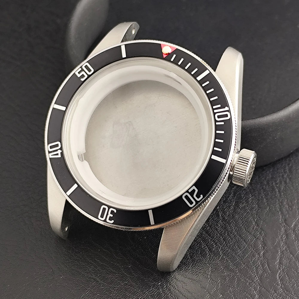 41mm Men's M8215 Watch Accessories Stainless Steel High Quality Case Sapphire Glass Suitable For M8215 Movement 31mm Dial