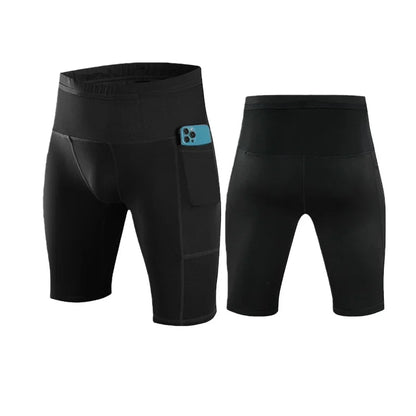 Summer Men Gym Running Shorts Casual Basketball Shorts Quick Dry Sport Training Shorts Elastic Fitness Beach Shorts Man Clothing