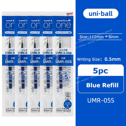 New Uniball Gel Ink Pen 0.5/0.38mm Multiple Colors Rod Smudge-Proof Fine Writing Without Fatigue Notes Journaling Drawing Tools