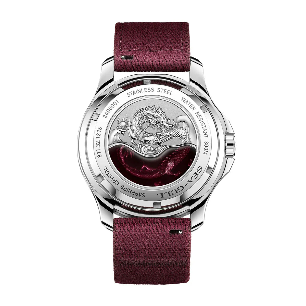 Seagull Ocean Series Man Watch King of the Dragon Automatic Mechanical Watch 300M Waterproof Watches for Man Diving Watch 1216