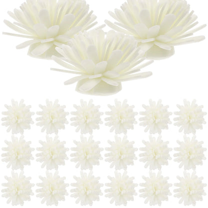 100 Pcs Pe Flower Diffuser Aromatherapy Essential Oil Mini Desk Office Bathroom Sticks Home Decor Elegant Diffuser Sticks