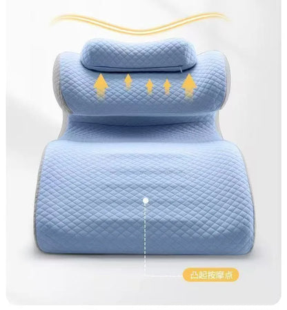 Ergonomic Pillow, Supports Posture in Any Position Cervical Traction Pillows Body Relaxation Anti Snoring, Ideal for Massage