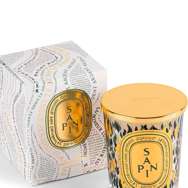 190g Aromatherapy Candle City Limited Edition Pure Natural Plant Essential Oil Scented Candle Cafe Chantilly Christmas Home Gift