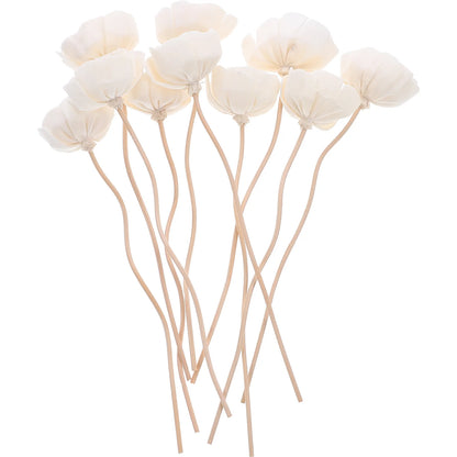 Artificial Flowers Diffuser for Essential Oils Outdoors Aromatherapy Diffusers Sticks Incense Rattan Office
