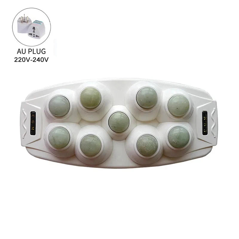 Heat Therapy Natural Jade Massageadon Physical Therapeutic Device For Body Tens Massage Relaxation and Muscle Stimulator
