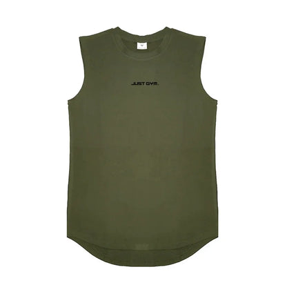 Summer Gym Tank Top Men Cotton Bodybuilding Fitness Sleeveless T Shirt Workout Clothing Mens Compression Sportswear Muscle Vests
