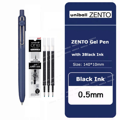 New Uniball Gel Ink Pen 0.5/0.38mm Multiple Colors Rod Smudge-Proof Fine Writing Without Fatigue Notes Journaling Drawing Tools