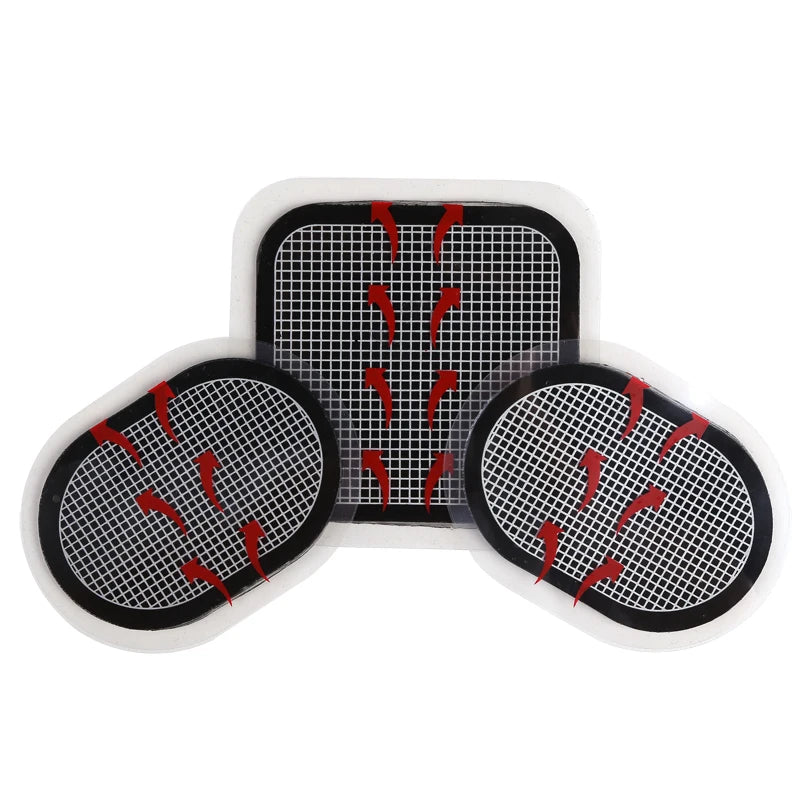 3pcs/set Replacement Gel Weight Loss Pads Sticker ABS Fitness Weight Loss Muscle Trainer Abdominal Gel Stickers Pad