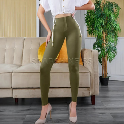 2026 Women Seamless Hip Lifting Leggings High Waist Fitness Pants Push Up Yoga Gym Trainer Trousers Solid Color Fashion Pant