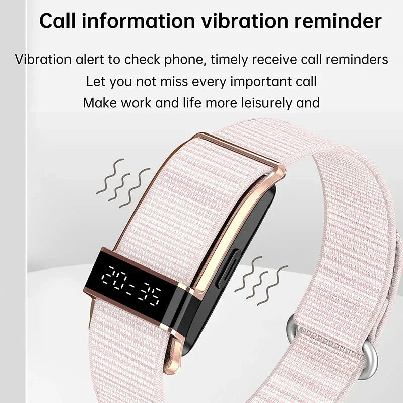 Smart Fitness Tracker With GPS Health Monitoring Pedometer Waterproof Sport Intelligent Wristband Time Display Smart Bracelet