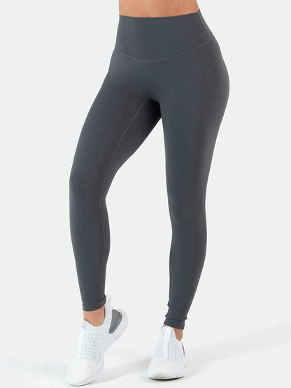 Leggings Sports Women Yoga High Waist Tights With Pocket Sportswear Woman Gym Skinny Pants Brown Leggings For Women Fitness