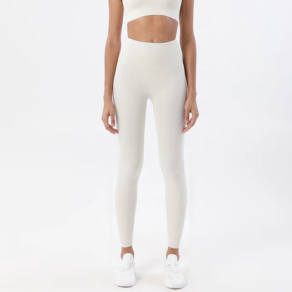 TRY TO BN Gym Leggings Yoga Pants Women Sports Fitness Naked Feeling High Waist Elastic Workout Push Up Leggings Tights Women