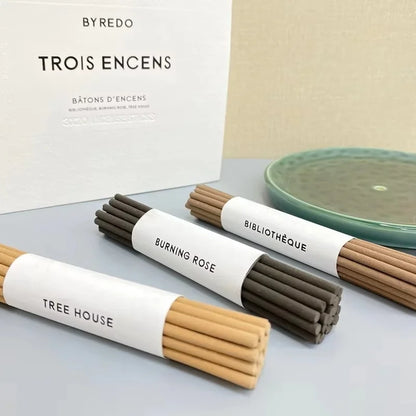New Hot Byrode Thread Incense Limited Classic 60 Sticks Of Library Rose Indoor Aromatherapy Fireless Rattan Thread Incense Gift
