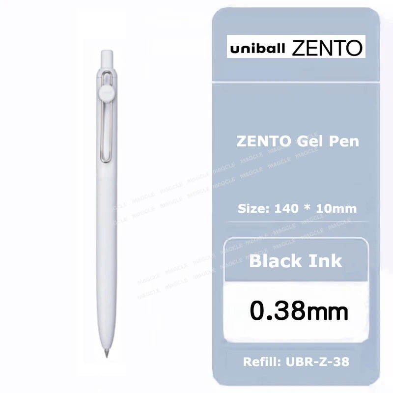 New Uniball Gel Ink Pen 0.5/0.38mm Multiple Colors Rod Smudge-Proof Fine Writing Without Fatigue Notes Journaling Drawing Tools