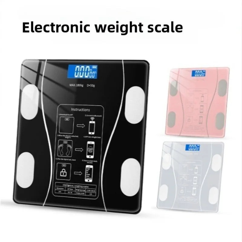 Home-use weighing scale - Compact, rechargeable, high-precision electronic scale - Specialized for adult weight loss purposes
