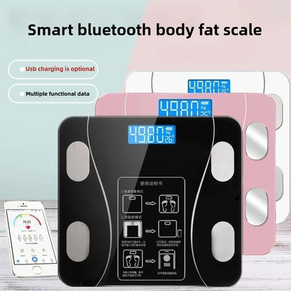 Home-use weighing scale - Compact, rechargeable, high-precision electronic scale - Specialized for adult weight loss purposes