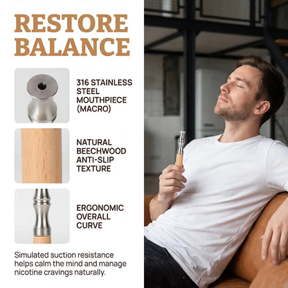 Portable Fresh Breath Oral Stick Natural Flavor Oral Relaxation Inhaler Suitable For Daily Travel Office Outdoor Activities Use