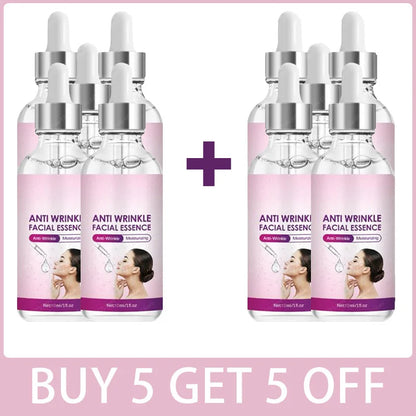 Anti-wrinkle Oil-control Serum for Anti-aging Face Neck Forehead Wrinkles Fade Fine Lines Removal Firming Skin Care Product