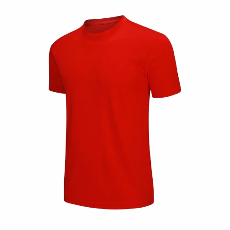 Cheap Quick-Drying Breathable Sports T Shirt Running Fitness Marathon Football Basketball T-shirts Custom Logo Embroidery Print
