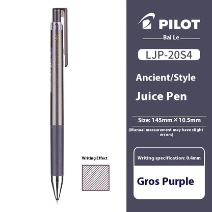 Pilot Juice Up Limited Edition Retro Glitter Metallic Gel Pen 0.4/0.5mm Multi-Color Smooth ST Tip for Writing,Drawing,Journaling